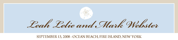 Ocean Beach Wedding