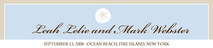 Ocean Beach Wedding